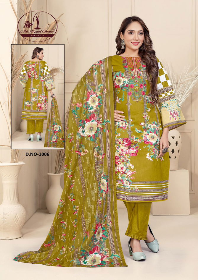 Mahenoor By Miss World Choice Lawn Cotton Dress Material Wholesalers In Delhi
